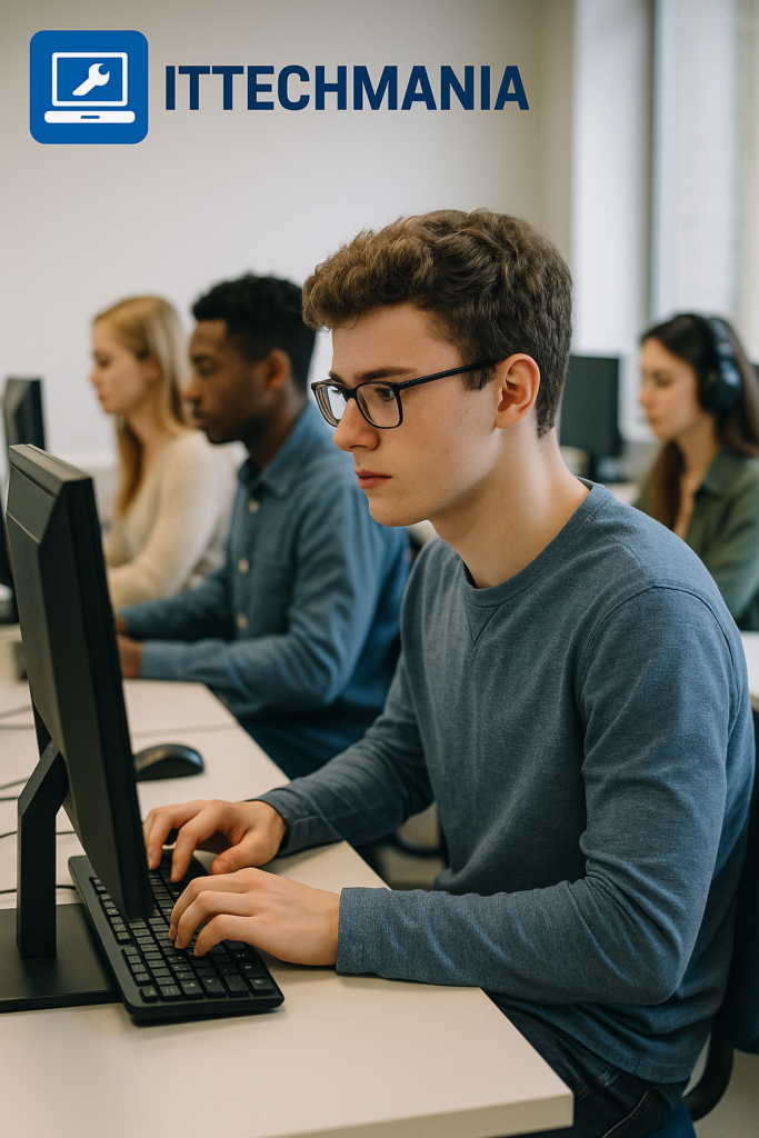 IT TECH MANIA for Computer Basics Training in Pathankot – leading computer institute offering IT courses.