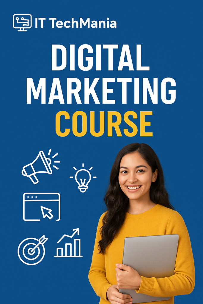 Website creation training at IT Techmania