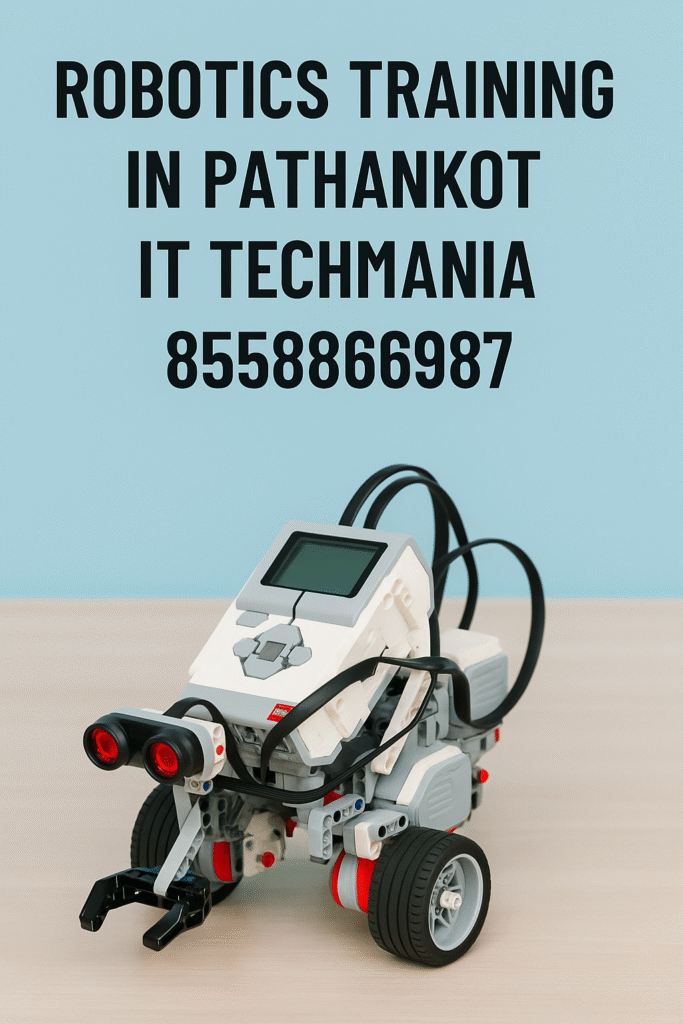 Hands-on robotics class at IT Techmania with real-time automation projects