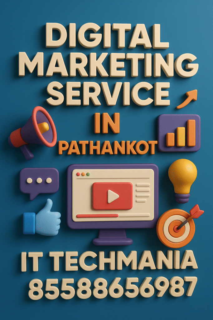 Social media marketing strategy session for local Pathankot business by IT Techmania
