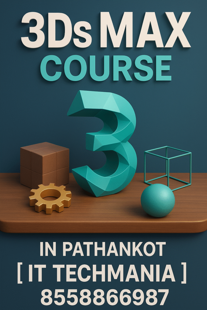 Realistic 3D architectural rendering project by IT Techmania student