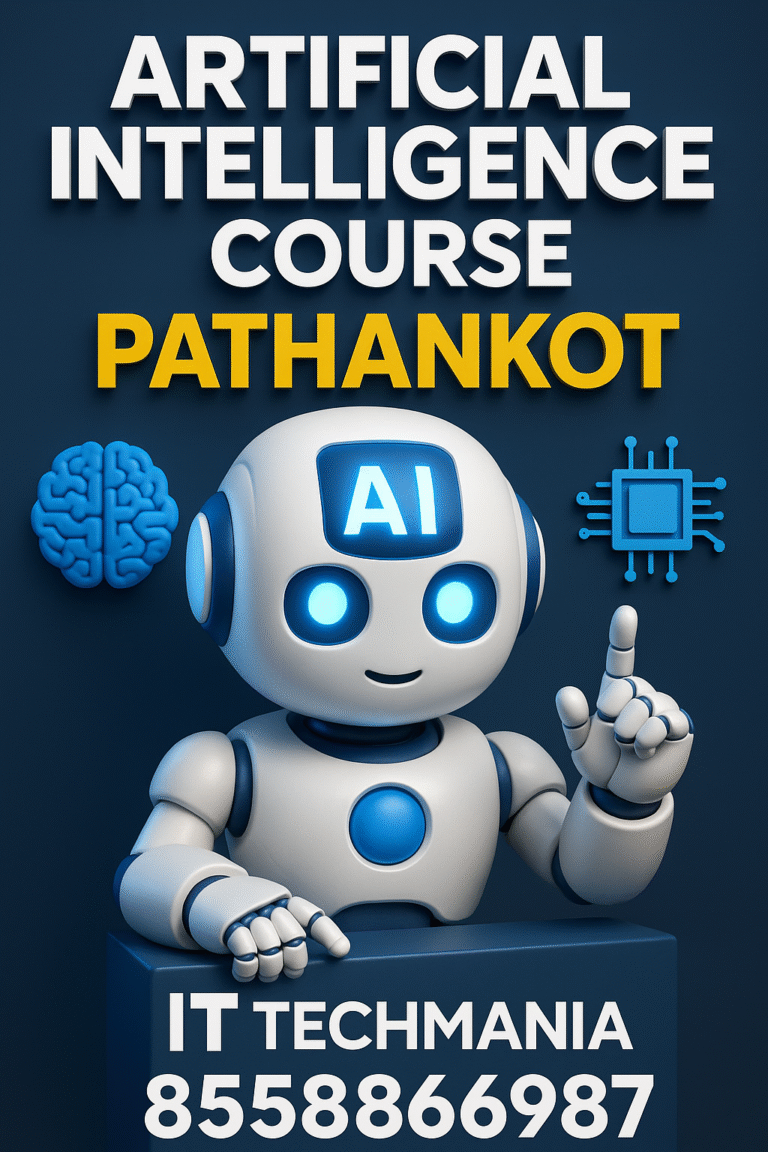 Best Artificial Intelligence Course in Pathankot | IT Techmania