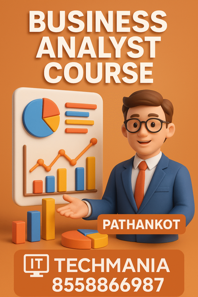Live project discussion during business analyst course in Pathankot